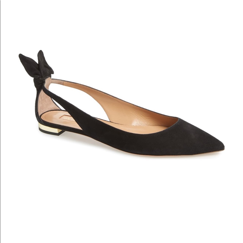 •ISO• Aquazzura Marilyn Flat or Deneuve in black! - Picture 2 of 3